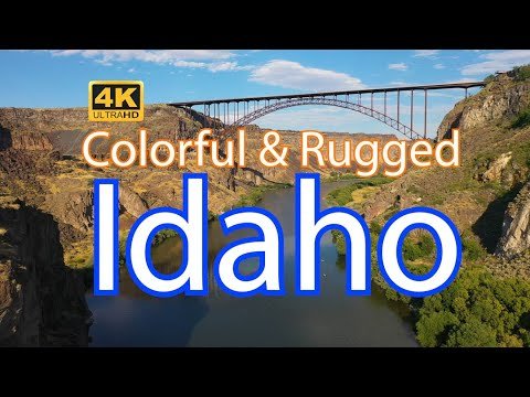 Colorful & Rugged IDAHO – a 4K Travel Guide