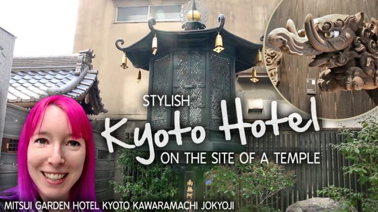 Mitsui Garden Hotel Kyoto Kawaramachi Jokyoji – Tour & Review – Affordable, Stylish Hotel in Kyoto