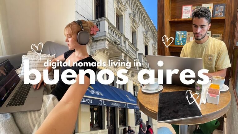 A Few Days in Our Life as Digital Nomads Living in Buenos Aires Argentina 🇦🇷